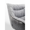 Chaise avec accoudoirs THELMA Kare Design mélange gris