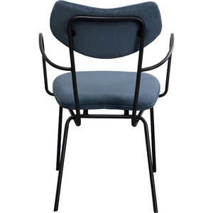 Chaise avec accoudoirs VIOLA Kare Design bleu