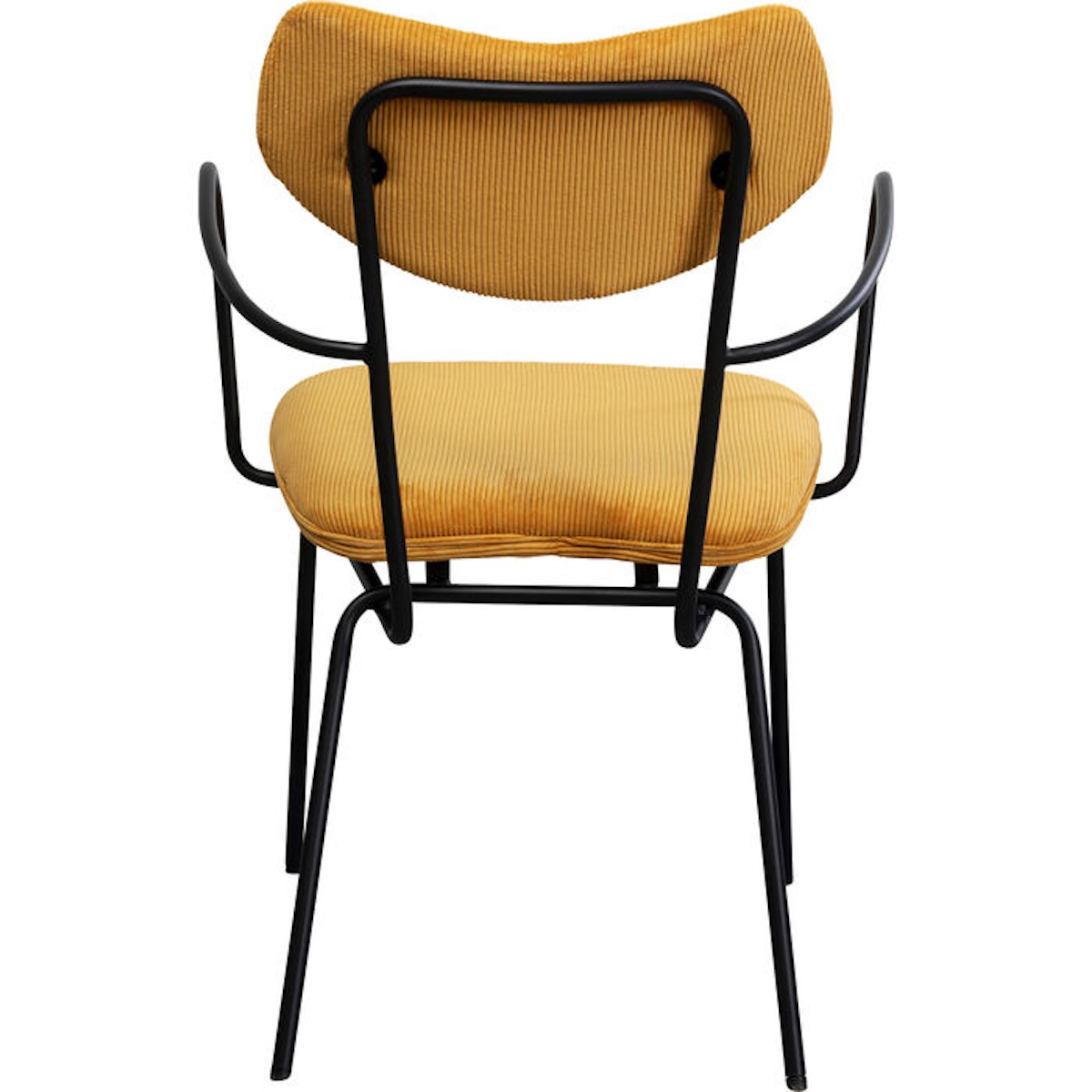 Chaise avec accoudoirs VIOLA Kare Design jaune