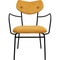Chaise avec accoudoirs VIOLA Kare Design jaune