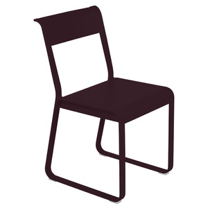 Chaise BELLEVIE V2 Fermob cerise noire