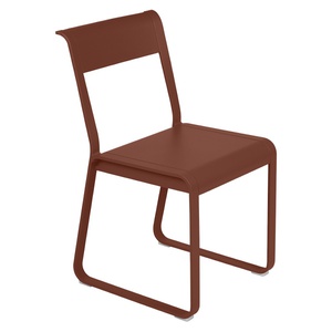 Chaise BELLEVIE V2 Fermob rouge ocre