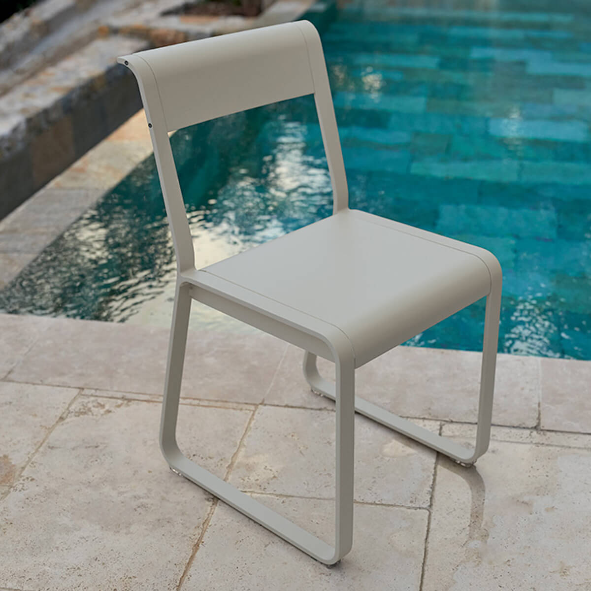 Chaise BELLEVIE V2 Fermob vert cèdre