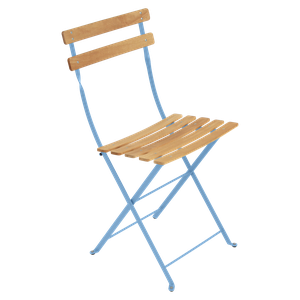 Chaise BISTRO Fermob naturel-bleu maya