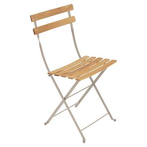 Chaise BISTRO Fermob naturel-brun muscade