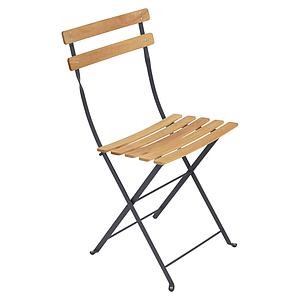 Chaise BISTRO Fermob naturel-CARBONE