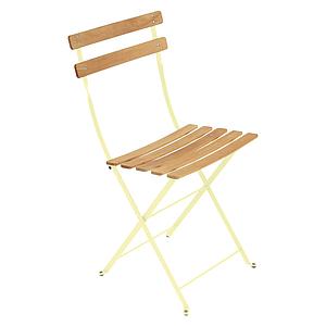 Chaise BISTRO Fermob naturel-citron givré