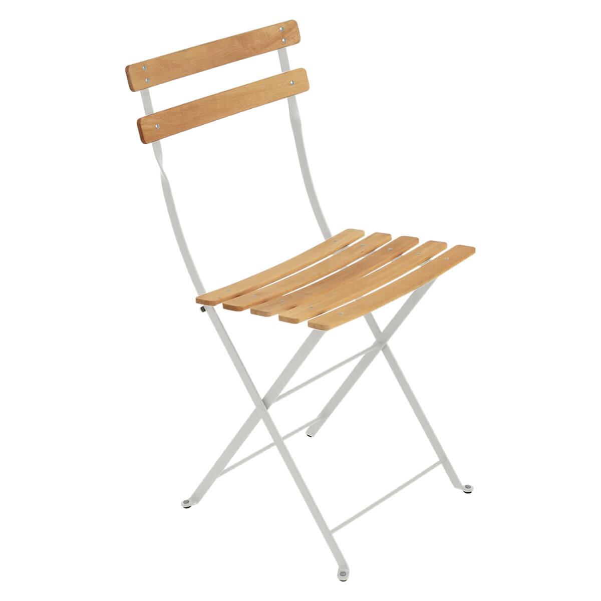 Chaise BISTRO Fermob naturel-gris argile