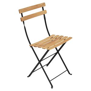 Chaise BISTRO Fermob naturel-réglisse