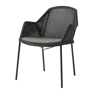 Chaise BREEZE Cane-line noir-taupe