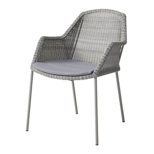 Chaise BREEZE Cane-line weave taupe-Natté gris