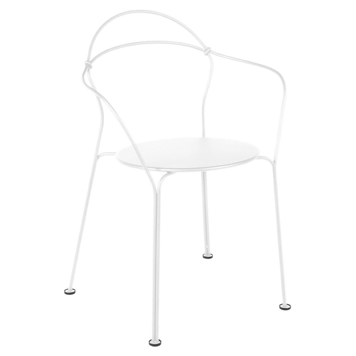 Chaise Bridge AIRLOOP Fermob Blanc coton