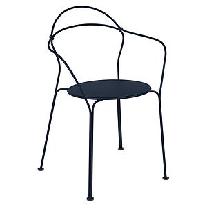 Chaise Bridge AIRLOOP Fermob bleu abysse