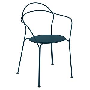 Chaise Bridge AIRLOOP Fermob bleu acapulco