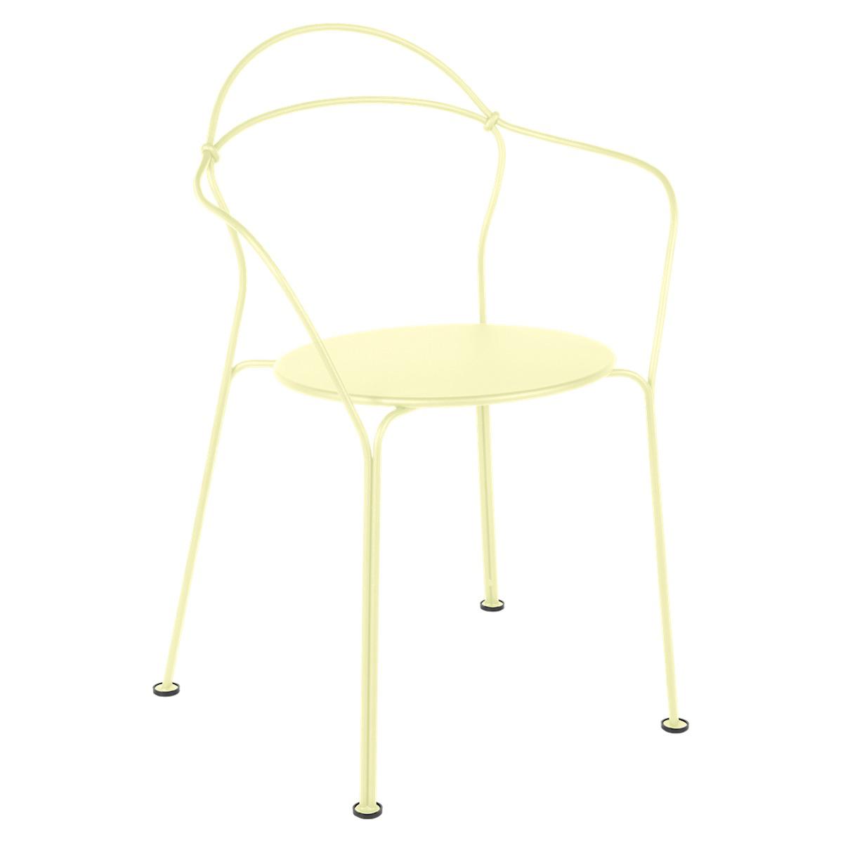 Chaise Bridge AIRLOOP Fermob citron givré