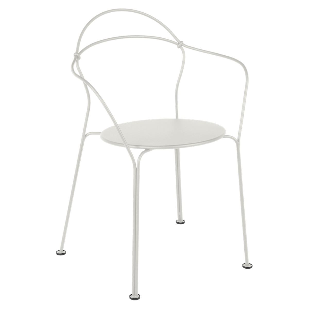 Chaise Bridge AIRLOOP Fermob gris argile