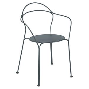 Chaise Bridge AIRLOOP Fermob Gris orage