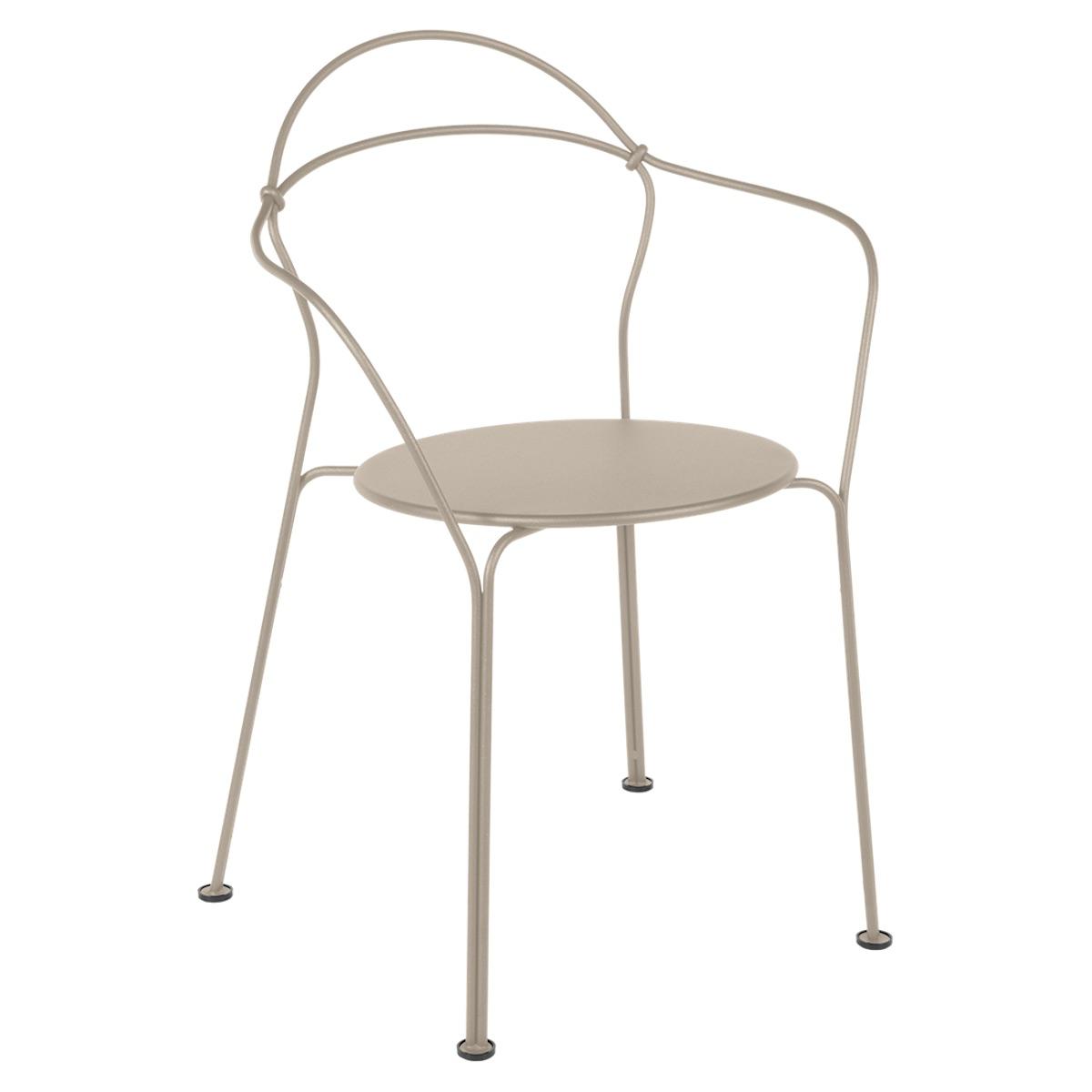Chaise Bridge AIRLOOP Fermob Muscade