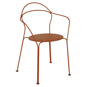 Chaise Bridge AIRLOOP Fermob orange confite