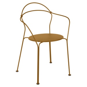 Chaise bridge AIRLOOP Fermob pain d'épices 