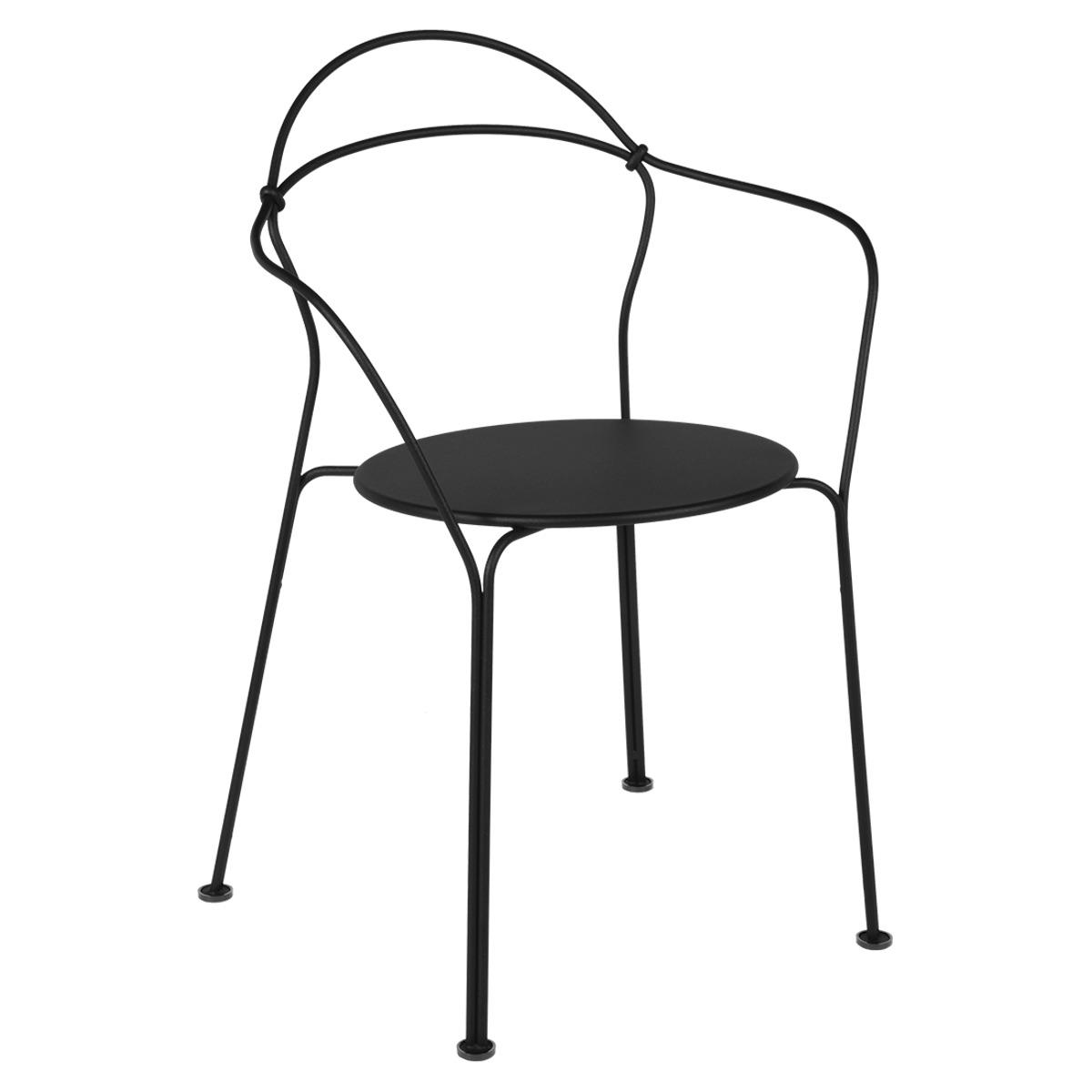 Chaise Bridge AIRLOOP Fermob réglisse