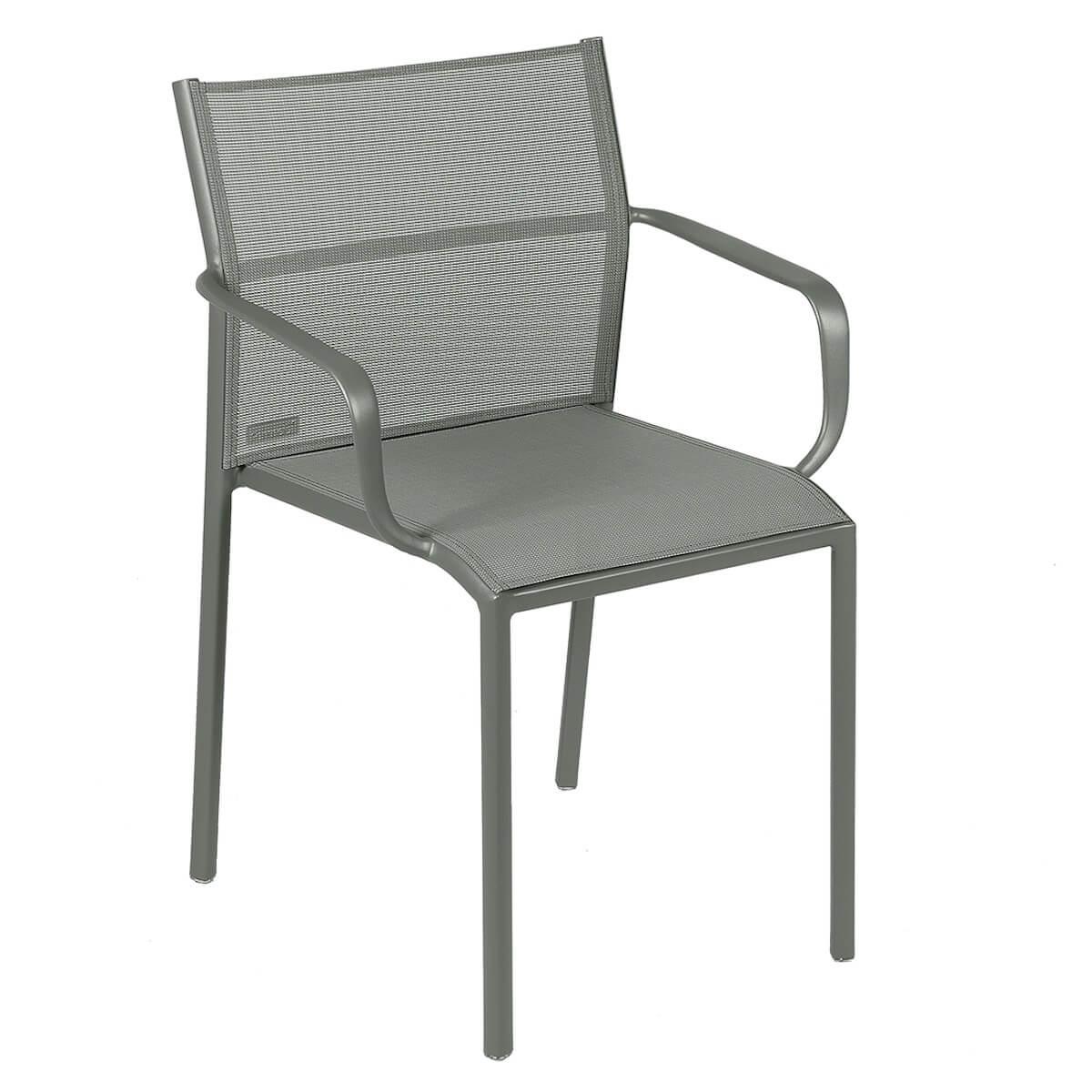 Chaise Bridge CADIZ Fermob vert romarin stereo