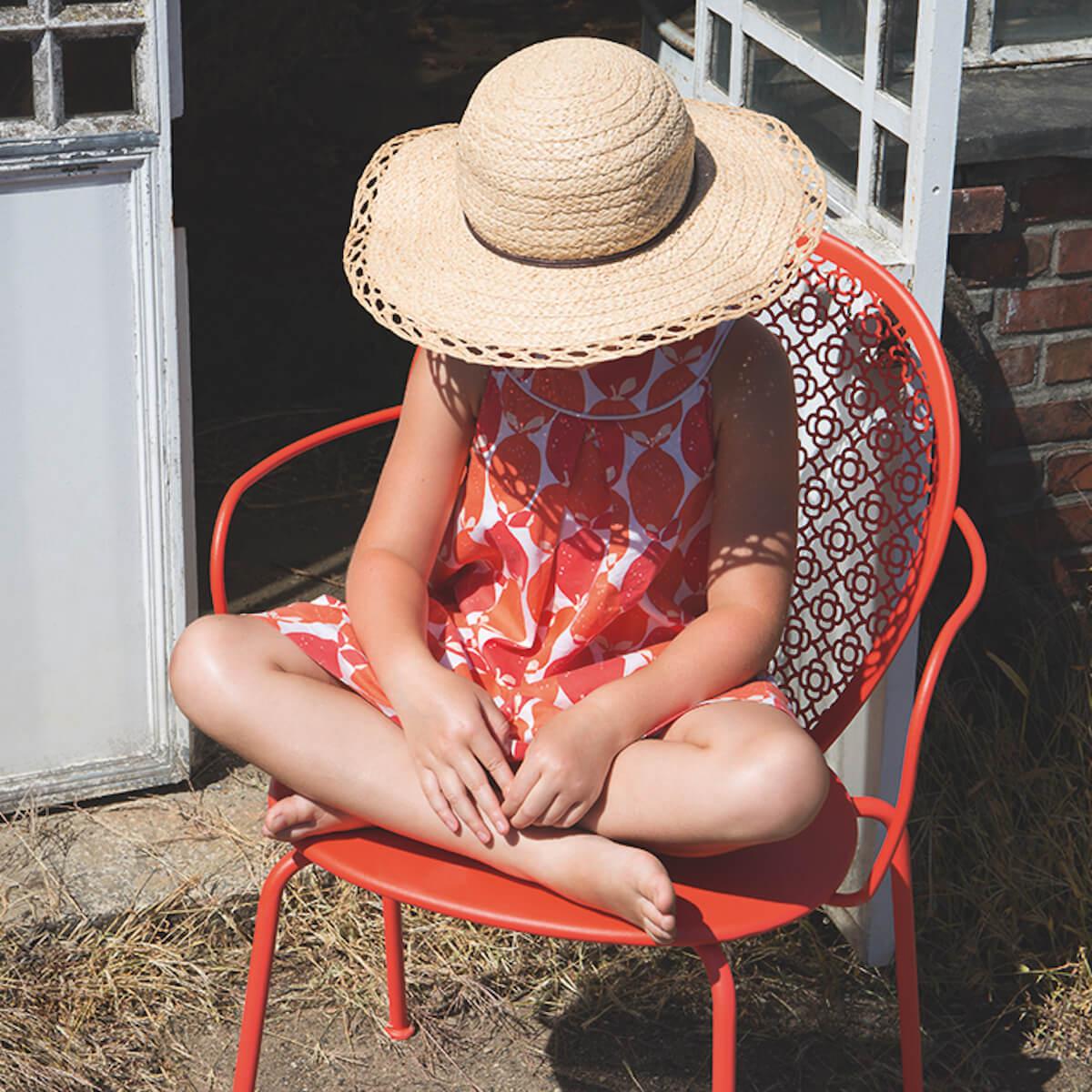 Chaise Bridge LORETTE Fermob blanc coton