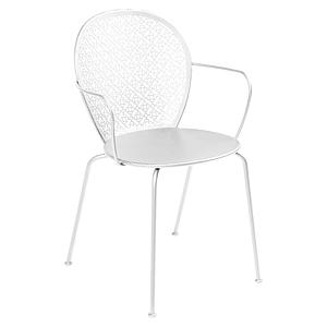 Chaise Bridge LORETTE Fermob blanc coton