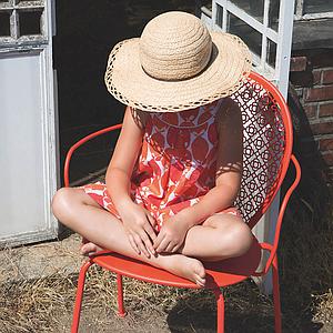 Chaise Bridge LORETTE Fermob blanc coton