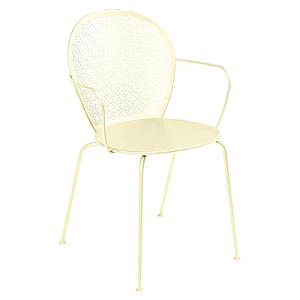 Chaise Bridge LORETTE Fermob citron givré