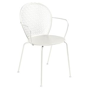 Chaise Bridge LORETTE Fermob gris argile