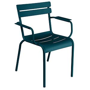 Chaise Bridge LUXEMBOURG Fermob bleu acapulco