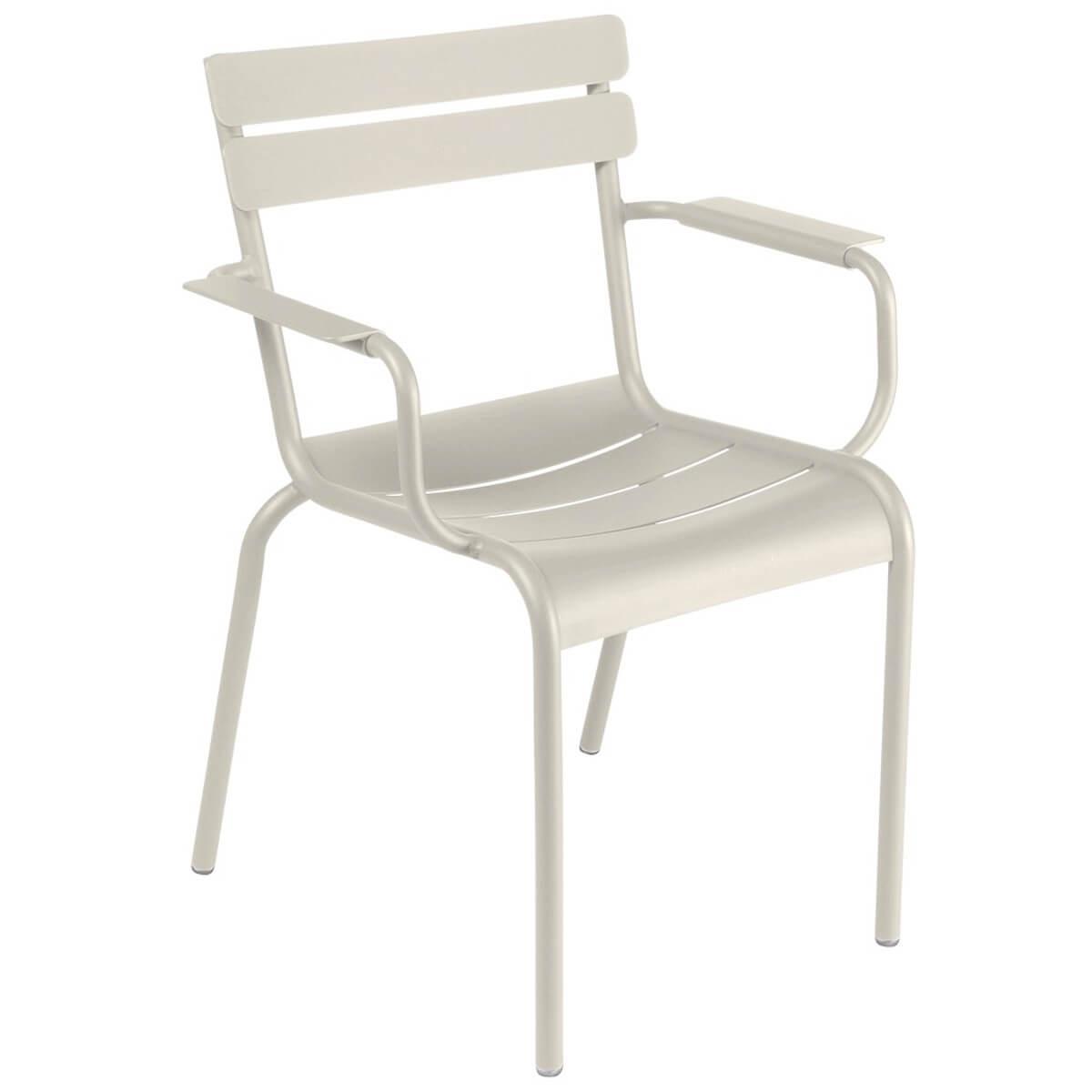 Chaise Bridge LUXEMBOURG Fermob gris argile