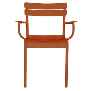 Chaise Bridge LUXEMBOURG Fermob orange confite