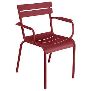 Chaise Bridge LUXEMBOURG Fermob Rouge Piment