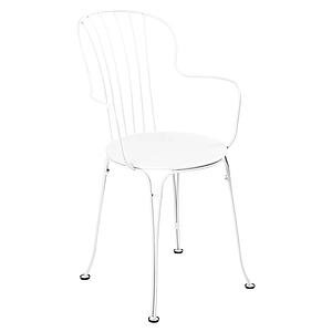 Chaise Bridge OPERA + Fermob blanc coton