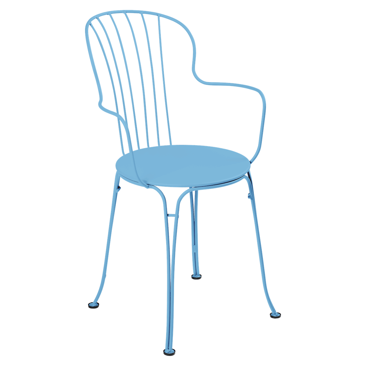 Chaise Bridge OPERA + Fermob bleu maya