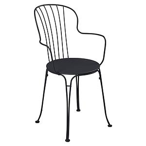Chaise Bridge OPERA + Fermob carbone