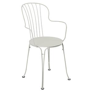 Chaise Bridge OPERA + Fermob gris argile