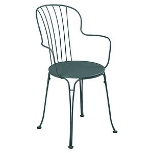 Chaise Bridge OPERA + Fermob gris orage