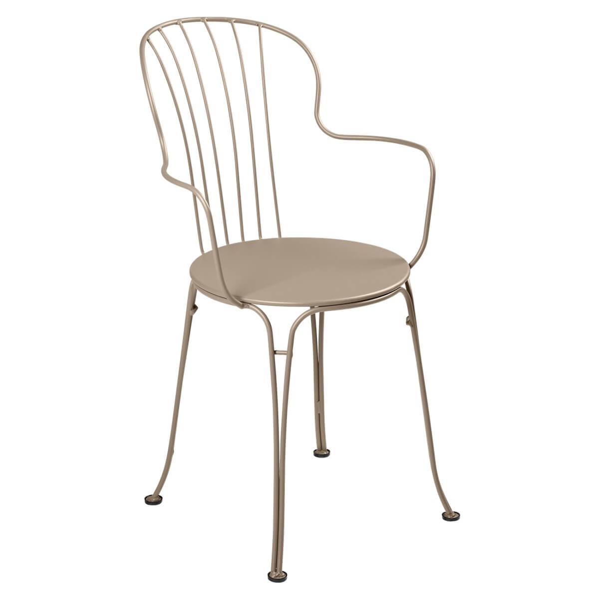 Chaise Bridge OPERA + Fermob muscade