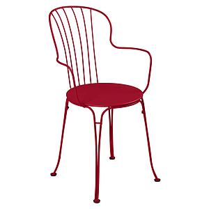 Chaise Bridge OPERA + Fermob piment