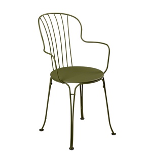 Chaise Bridge OPERA + Fermob vert pesto