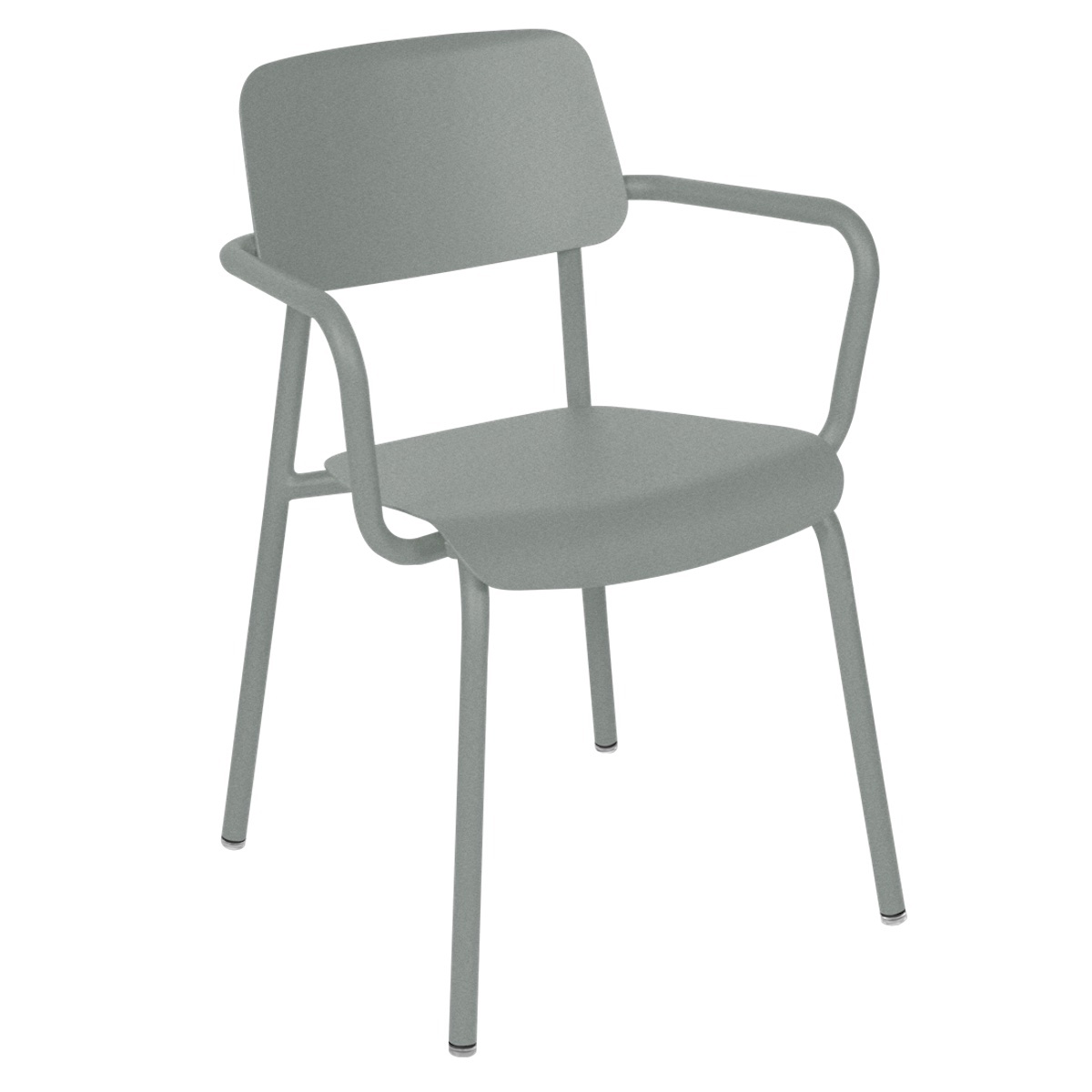 Chaise bridge STUDIE Fermob gris lapilli