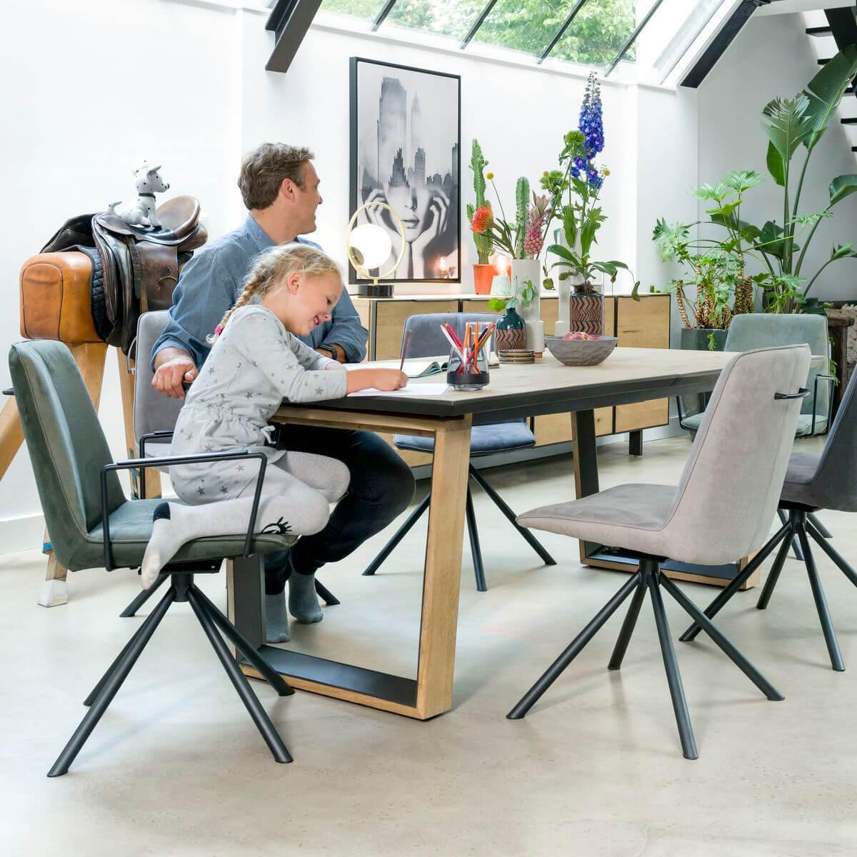Chaise BRODY Henders & Hazel anthracite