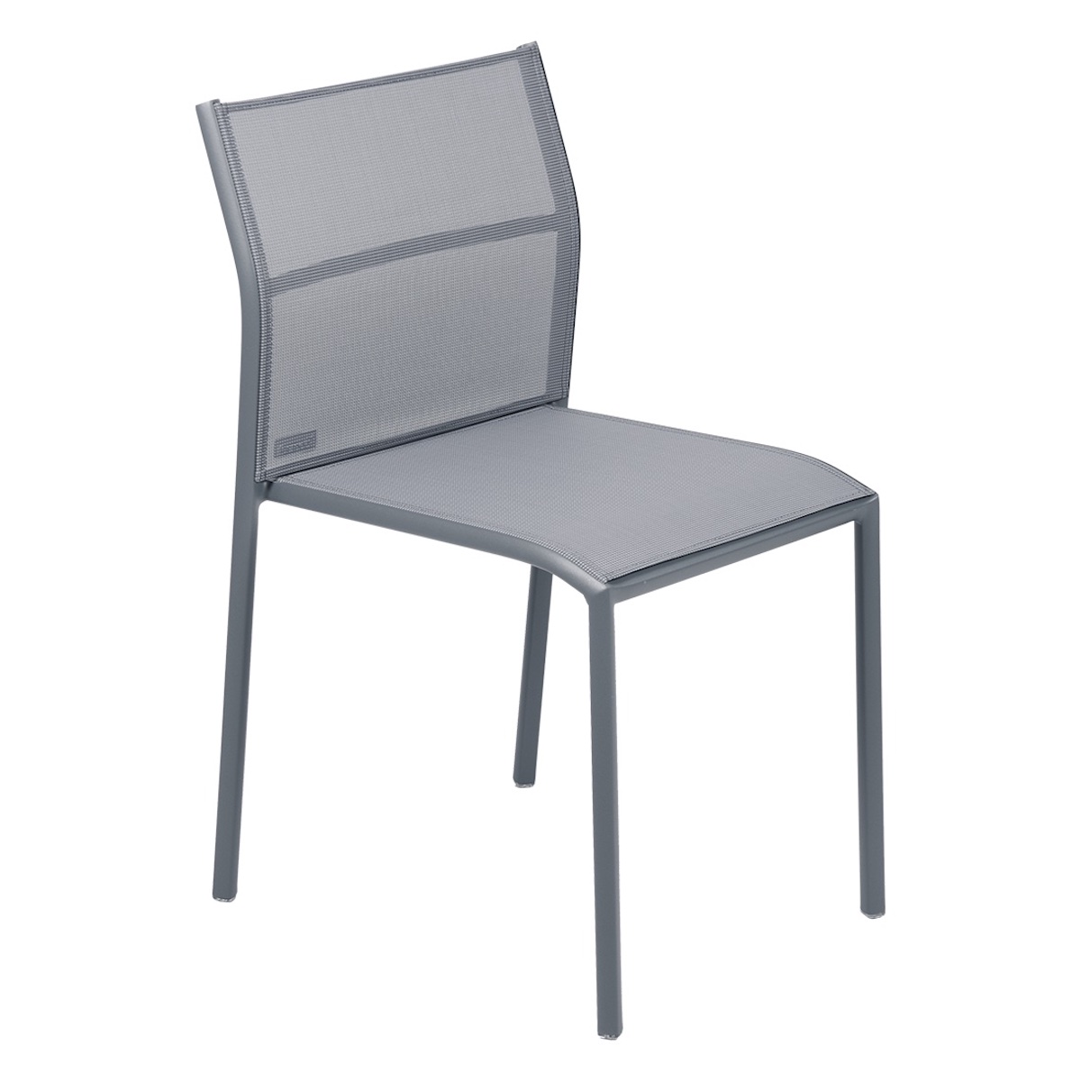 Chaise CADIZ Fermob stereo gris orage