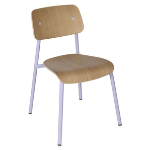 Chaise chêne STUDIE Fermob guimauve