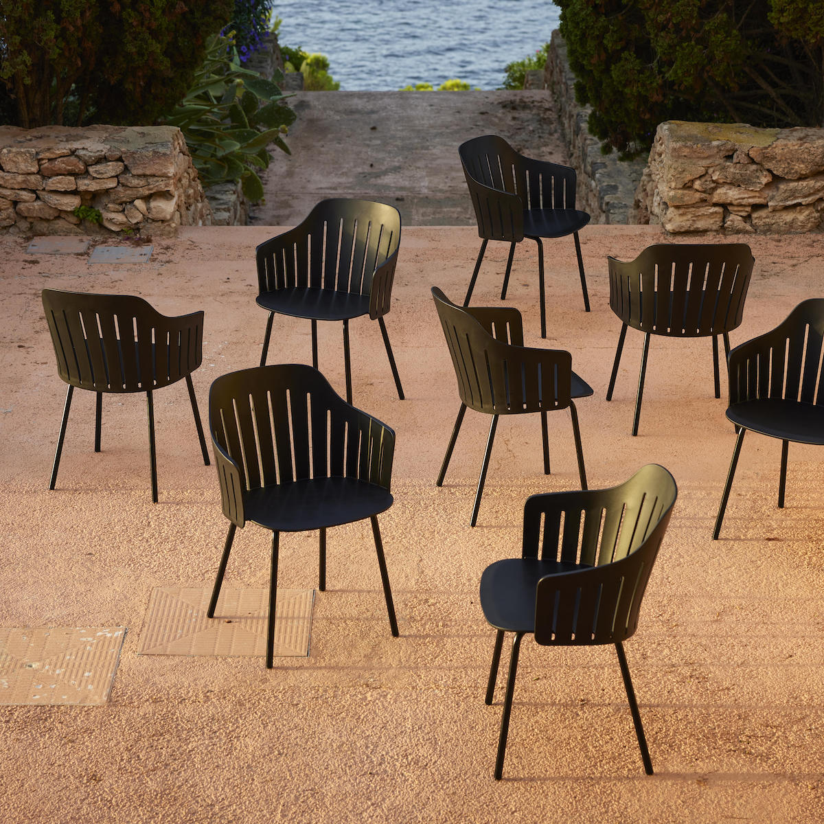 Chaise CHOICE Cane-line noir