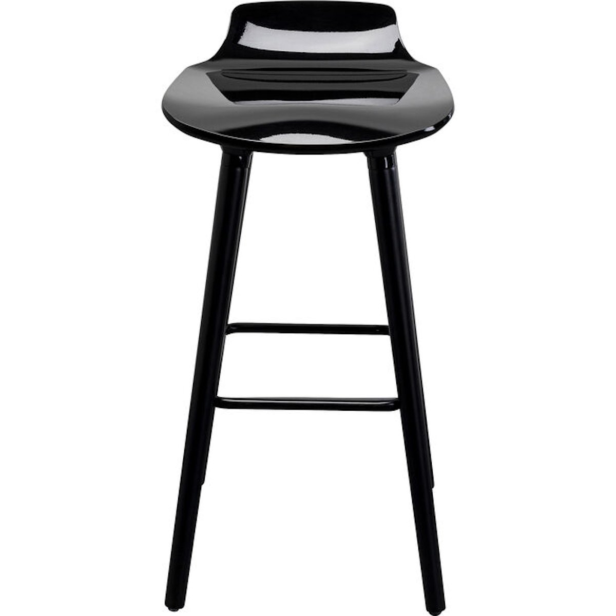 Chaise de bar 75cm YORK Kare Design noir