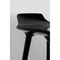 Chaise de bar 75cm YORK Kare Design noir